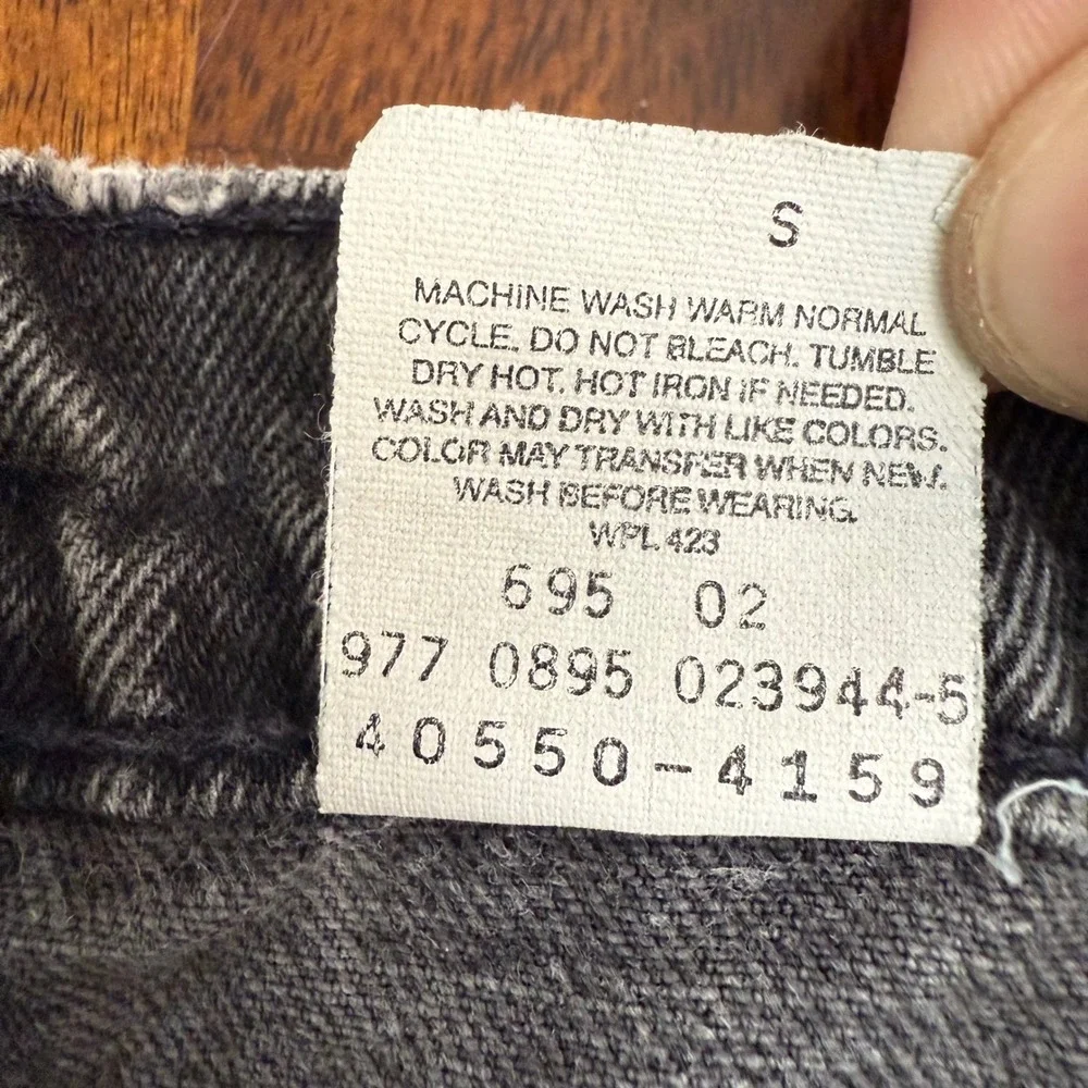 Levi's 550 Orange Tab Relaxed Fit Tapered‎ Jeans Mens 36x34 (33x33) Vintage 1995